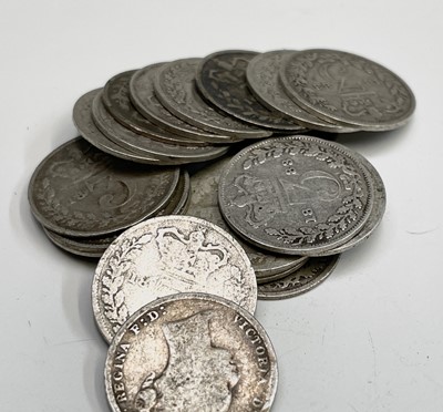 Lot 26 - Great Britain Silver 3d - William IV to Queen...