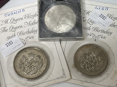 Lot 11 - Great Britain, etc coins Lot comprises 4 x £2...