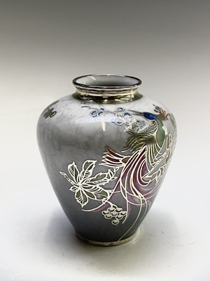Lot 837 - A mid century Veyhl silver overlay porcelain...