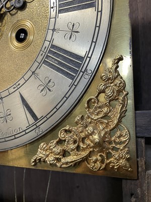 Lot 120 - A fine walnut and marquetry eight day longcase...