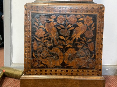 Lot 120 - A fine walnut and marquetry eight day longcase...
