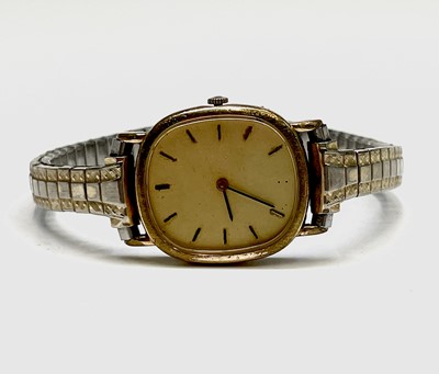 Lot 266 - A ladies quartz Longines wristwatch and a...