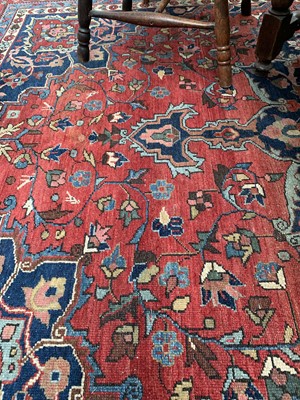 Lot 390 - A Hamadan carpet, North West Persia, circa...