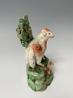 Lot 478 - A Ralph Salt Staffordshire bocage sheep group,...