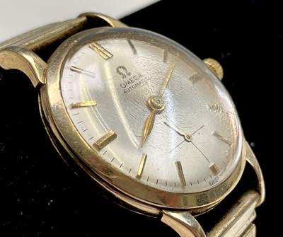 Lot 32 - An Omega gentleman's 9ct gold cased automatic...