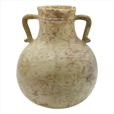 Lot 110 - An Egyptian large alabaster vase, possibly...