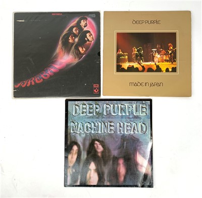 Lot 79 - Three Deep Purple albums, 'Fireball'. 'Machine...