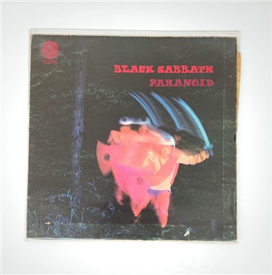 Lot 80 - Black Sabbath album 'Paranoia' (first pressing-...