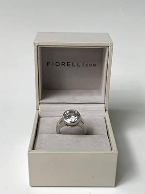 Lot 149 - A silver Fiorelli ring, boxed, together with...