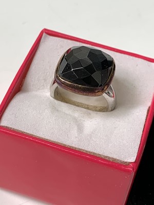 Lot 149 - A silver Fiorelli ring, boxed, together with...