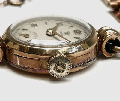 Lot 117 - A ladies Tudor 9ct gold cased wristwatch with...