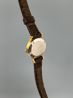 Lot 81 - A 9ct gold cased ladies Omega wristwatch and...