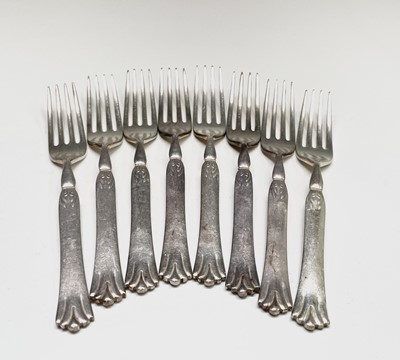 Lot 416 - A suite of Mappin & Webb silver plated cutlery...