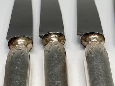 Lot 416 - A suite of Mappin & Webb silver plated cutlery...
