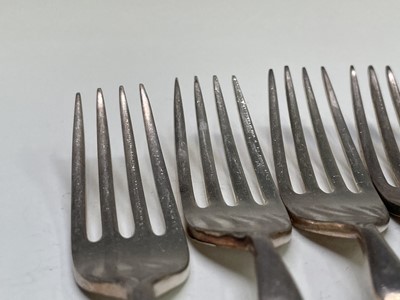 Lot 416 - A suite of Mappin & Webb silver plated cutlery...