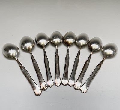 Lot 416 - A suite of Mappin & Webb silver plated cutlery...