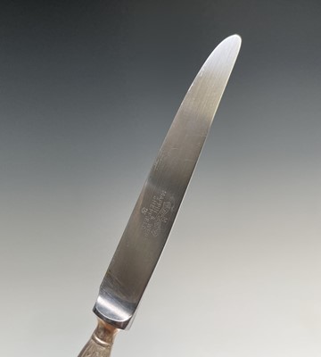 Lot 416 - A suite of Mappin & Webb silver plated cutlery...