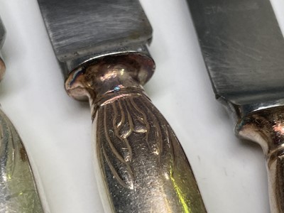 Lot 416 - A suite of Mappin & Webb silver plated cutlery...