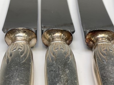 Lot 416 - A suite of Mappin & Webb silver plated cutlery...