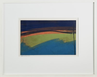 Lot 197 - Mary STORK (1938-2007) Abstract Landscape...