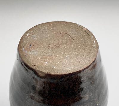 Lot 1308 - Trevor CORSER (1938-2015) A tenmoku glazed...