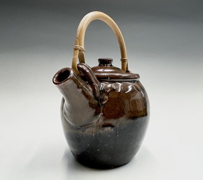 Lot 1287 - Trevor CORSER (1938-2015) A tenmoku glaze...