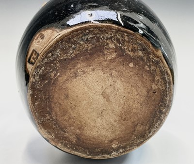 Lot 1287 - Trevor CORSER (1938-2015) A tenmoku glaze...