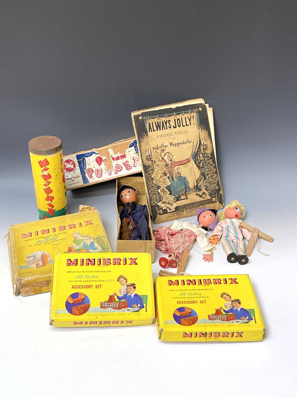 Lot 666 - Minibrix / Pelham Puppets (x3) / Movable