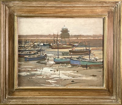 Lot 122 - Samuel John LAMORNA-BIRCH (1869-1955) Low Tide,...