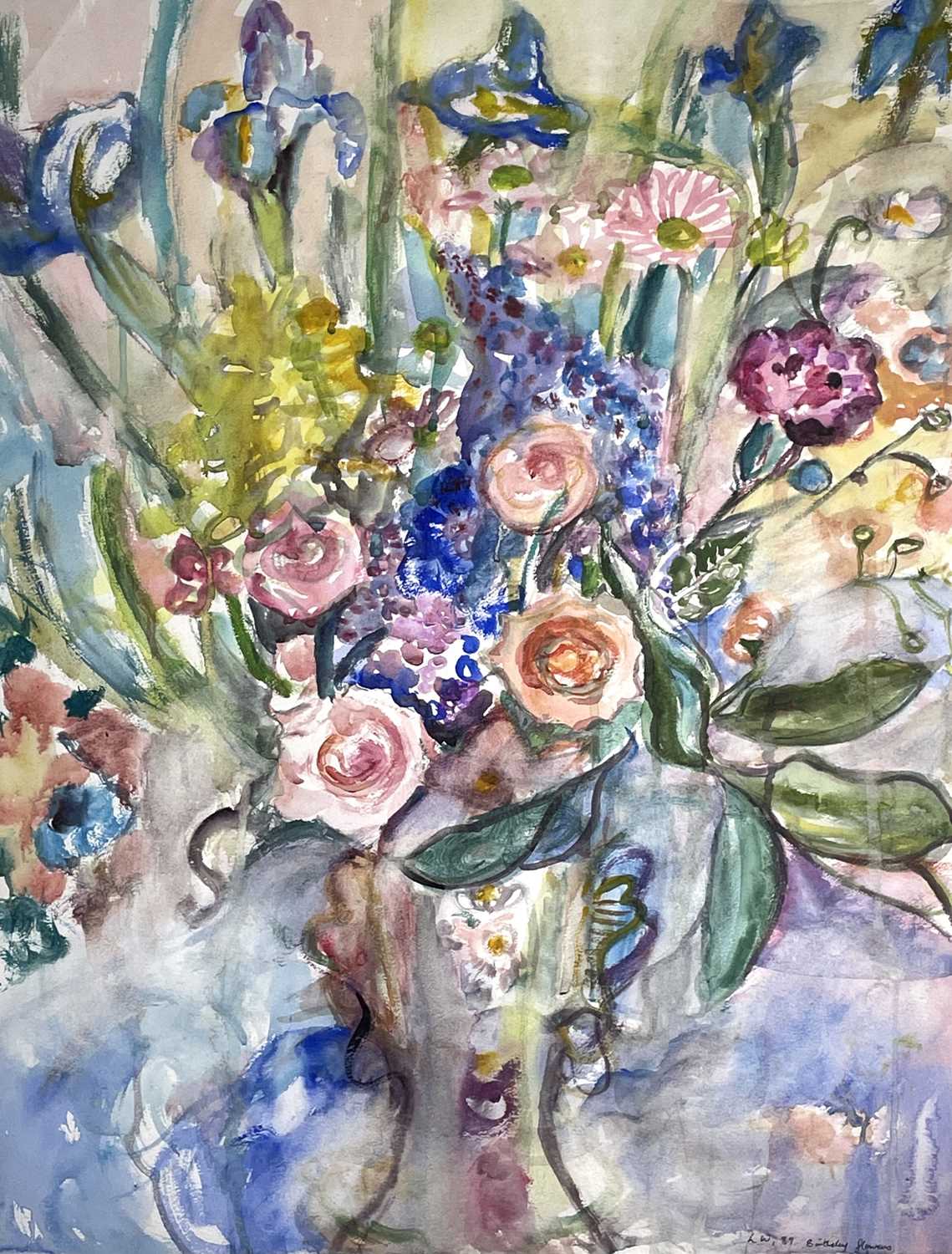 Lot 38 - Linda Mary WEIR (1951) Birthday Flowers...