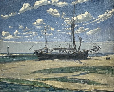 Lot 85 - Mary MCCROSSAN (1865-1934) The Ship on the...