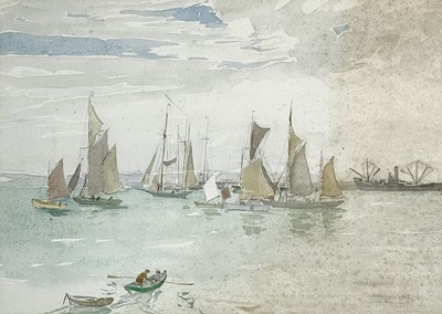 Lot 52 - Mary MCCROSSAN (1865-1934) Sailing Boats,...