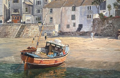 Lot 247 - Nancy BAILEY (1913-2012) Ebbing Tide, St Ives...