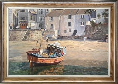 Lot 247 - Nancy BAILEY (1913-2012) Ebbing Tide, St Ives...