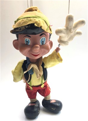 Lot 205 - A large Pelham puppet modelled as 'Pinocchio',...