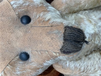 Lot 206 - A large Steiff golden mohair teddy bear circa...