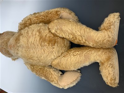 Lot 206 - A large Steiff golden mohair teddy bear circa...