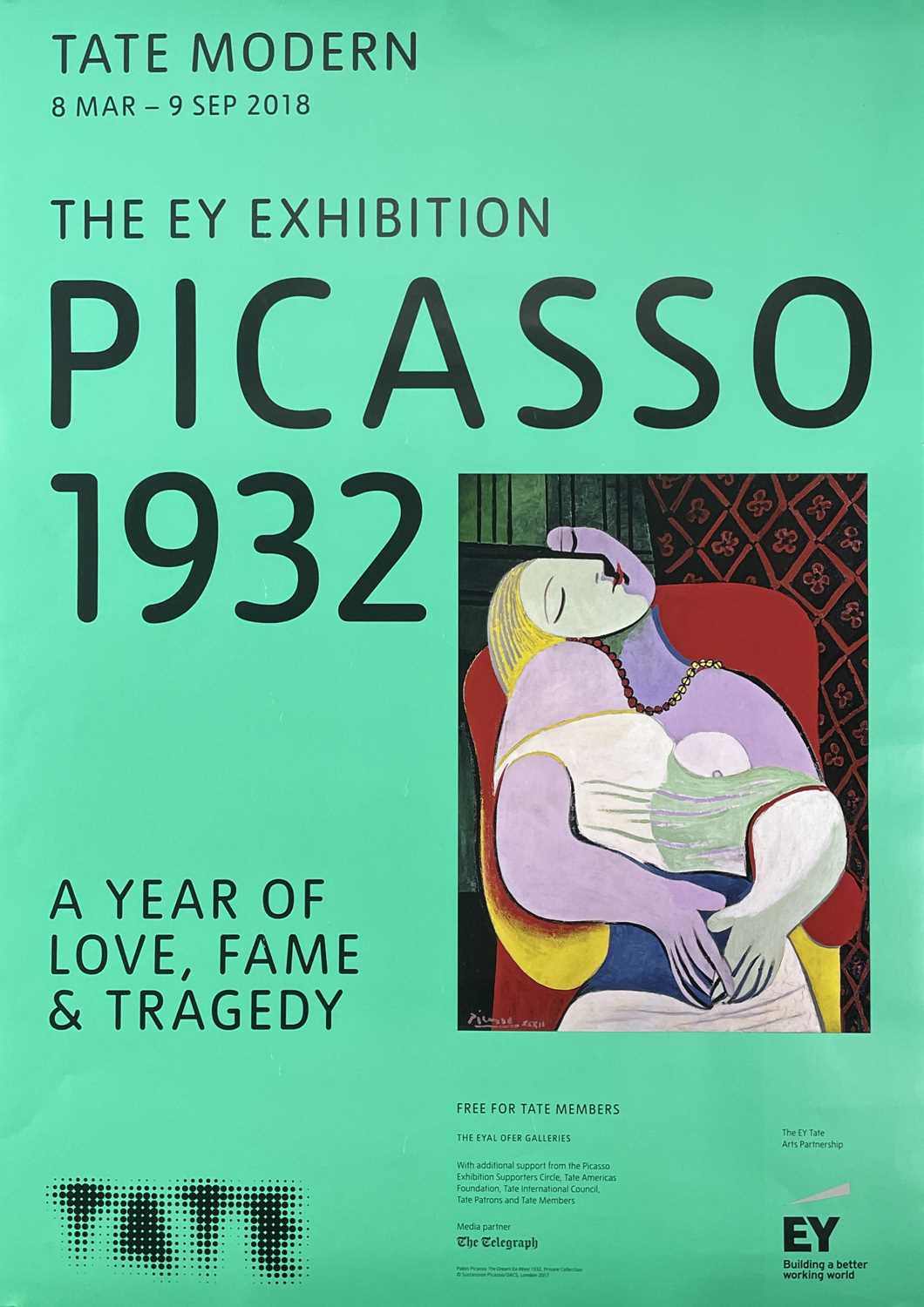 Lot 1164 - The Ey Exhibition Picasso 1932, Tate Modern...