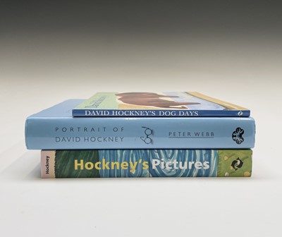 Lot 1331 - Three David Hockney publications: Portrait of...