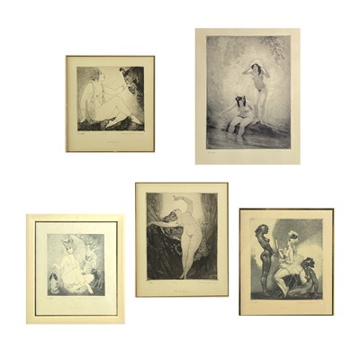 Lot 1186 - After Norman LINDSAY 1879-1969 Five various...