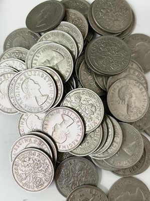 Lot 15 - Great Britain pre decimal coinage A box...