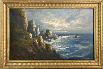 Lot 380 - Frank HIDER (1861-1933) Two oils on canvas...