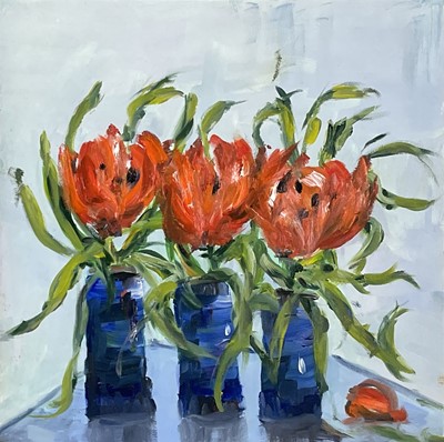 Lot 426 - Alison SUMMERFIELD (XX-XXI) Still Life Oil on...