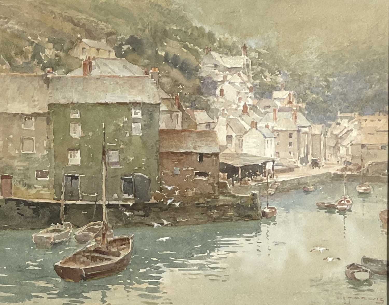 Lot 350 - Henry C. JARVIS (1867-1955) Polperro...