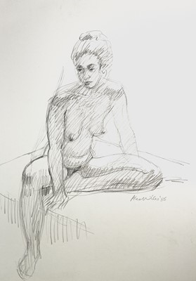 Lot 1010 - Alec WILES (1924) Nude drawings A collection...