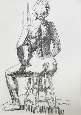 Lot 1012 - Alec WILES (1924) Nude drawings A collection...