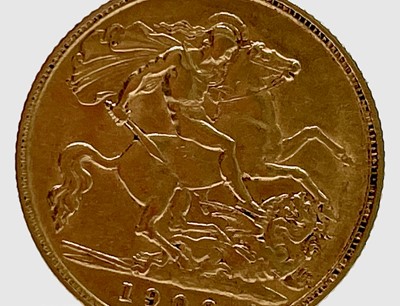Lot 20 - Great Britain Gold Half Sovereign 1906 King...