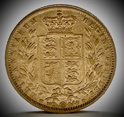 Lot 21D - Great Britain Gold Sovereign 1849 Queen...