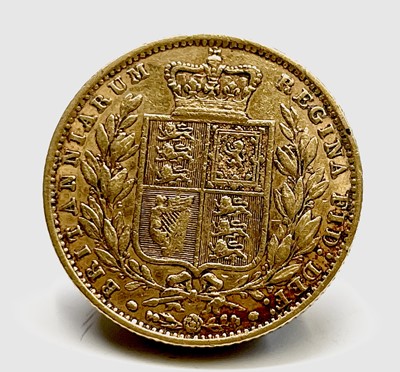 Lot 21 - Great Britain Gold Sovereign 1853 Queen...