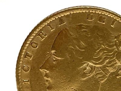 Lot 21 - Great Britain Gold Sovereign 1861 Queen...